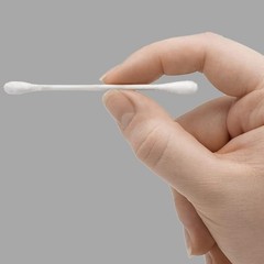 Amazon Basics Double-Tipped Cotton Swabs for Personal Hygiene and Baby Care, Cot