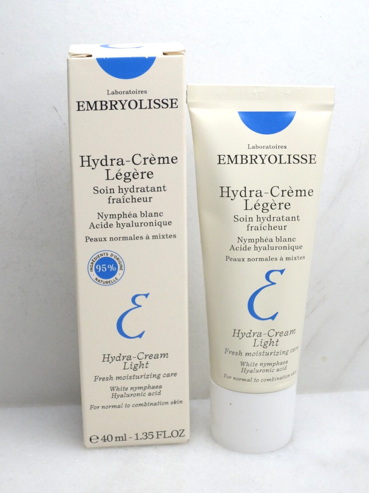 LABORATORIES EMBRYOLISSE HYDRA CREAM LIGHT FRESH MOISTURIZING CARE 1.35 OZ BOXED