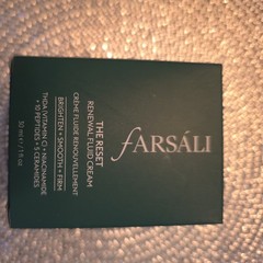 Farsali THE RESET Renewal Fluid Cream VitC Airless Jar 12 PAO NEW FAST SHIPPER