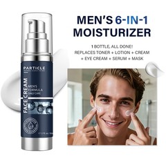 Particle Face Cream For Men 6 In 1 Anti Aging Cream Fights Eye Bags Dark Spots~