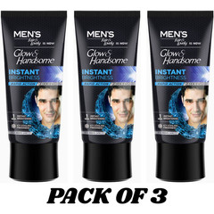 3 x TUBES! GLOW AND HANDSOME MENS MAX FAIRNESS CREAM 50g X 3pc ORIGNAL