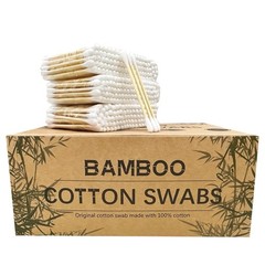 Cotton Swabs with Wooden Sticks/Double Tipped 100 Count (Pack of 9), 900pcs