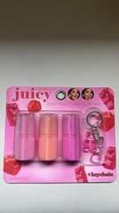 Juice Couture Juicy Jelly Cheek & Lip Tint 3 Piece Set Pink Peach Purple Shades