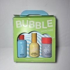 Bubble Rise & Shine Brightening Skincare Routine 3 Piece Set New in Box