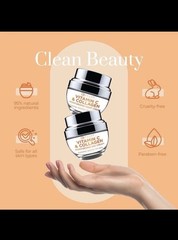 CB Clear Beauty Vitamin C & Collagen DAY/NIGHT Cream DUO Pack 2x 1.69 FL