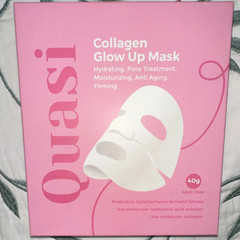 Quasi-Collagen Glow Up Mask | Hydrating & Firming Facial Mask – 4 pcs/box