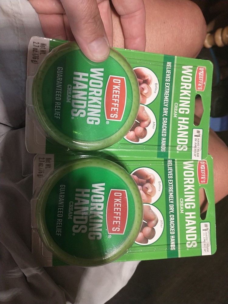 O’Keeffe’s WORKING HANDS Cream 2.7oz Jar ( 2 pack )