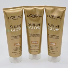 ✨BRAND NEW✨ 3-Pack L’Oreal Sublime Glow Daily Moisturizer Medium Skin (8 fl oz)