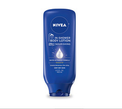 NIVEA Nourishing In Shower Lotion for Dry to Very Dry Skin, 13.5 FL OZ Bottle
