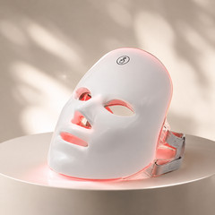 LED Face Mask Anti Aging 7 Color Photon Light Therapy Rechargeable Skin Care Kit