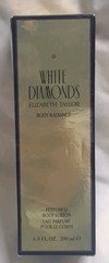 Elizabeth Taylor White Diamonds Body Lotion 6.8oz Perfumed Radiance NEW Sealed