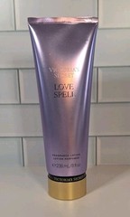 NEW VICTORIA’S SECRET LOVE SPELL FRAGRANCE LOTION BODY HAND CREAM 8 OZ PURPLE