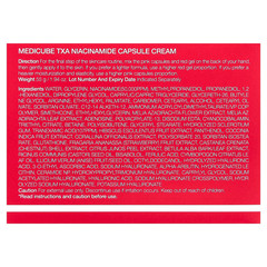 Medicube TXA Niacinamide Capsule Cream 55g – Authentic & Trusted U.S. Seller