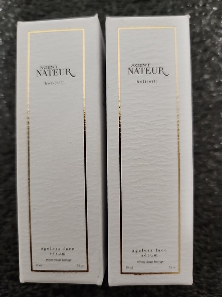 Agent Nateur Ageless Face Serum 10ml ..LOT OF 2 20ml Total (R)