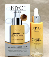Kiyo Vitamin C + Hyaluronic w/ Vitamin E Brighten Boost Serum 1.75 fl oz New