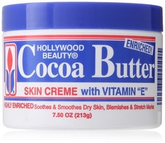 Hollywood Beauty Cocoa Butter With Vitamin- E 7.5oz