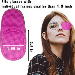 Kids & Toddler Eye Patches for Glasses – Reusable 2 Pack for Easy Vision Care