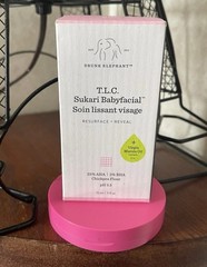 Drunk Elephant T.L.C. Sukari Babyfacial Cream .5oz WITH FREE Sample & DE Mirror