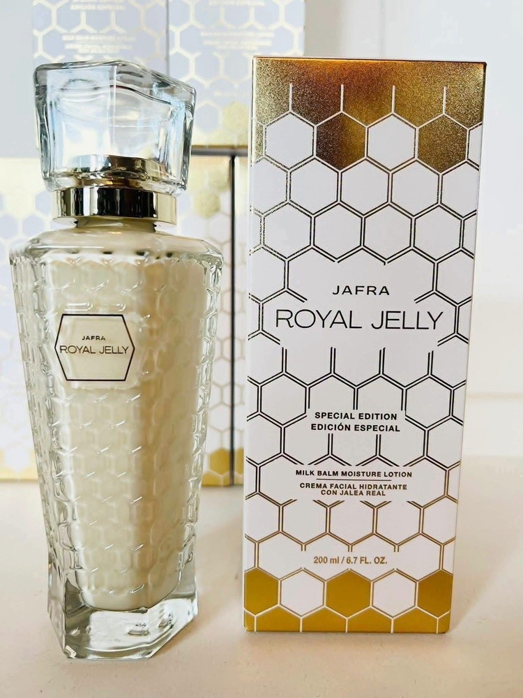 JAFRA Royal Jelly Hydrating Milk Balm Moisture Lotion 200 ml Face Unisex