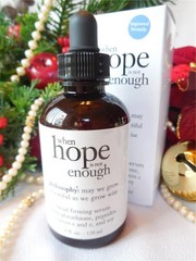 Philosophy *** WHEN HOPE IS NOT ENOUGH FIRMING SERUM *** Jumbo 4 fl. oz New/wBox