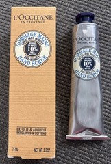 L’occitane 10% Shea Butter One-Minute Hand Scrub 2.5oz/75ml NEW NIB FREE SHIP