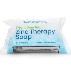 Bar Soap 2% Pyrithione Zinc 4 oz Pack of 5 Dermaharmony Crafted Those Skin