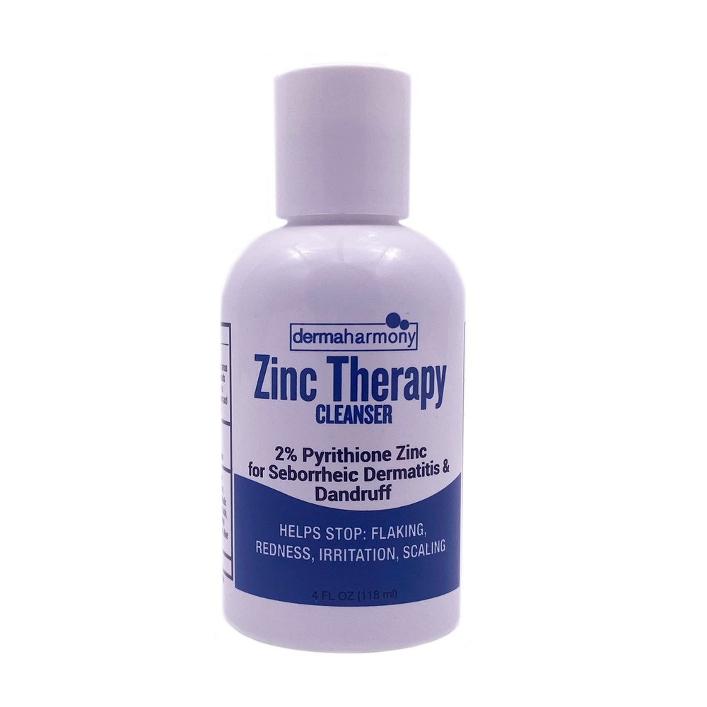 Dermaharmony 2% Pyrithione Zinc (ZnP) Liquid Cleanser 4 Fl Oz (Pack of 1)