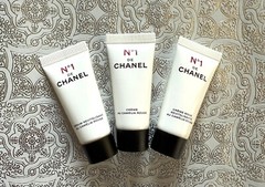 NO. 1 DE CHANEL CREAM REVITALIZING SERUM RICH CREAM RED CAMELLIA 0.17 Fl.OZ EACH