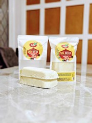 100% Ghana Unrefined Raw African Natural Shea Butter (Shifaa)Golden Smooth 750g