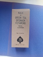 75 Green Tea Face Wash, Hydrating Facial Cleanser with Vitamins