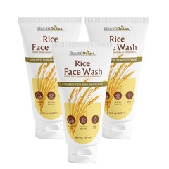 Smartdrops Rice Face Wash For All Skin Types 100ml Each Pack Of 3