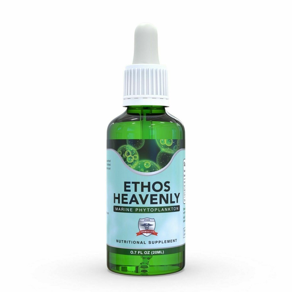 Ethos Marine Phytoplankton Liquid 20ml Vision and General Health Supplement