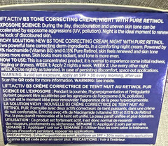 VICHY LiftActiv B3 Tone Correcting Cream with Retinol Night 1.69oz Exp 03/2027+