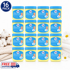 16 Pack Baby Love Petroleum Jelly for Babies Skin Protectant 6 Oz Each