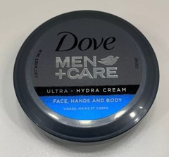 Dove Men + Care Ultra – Hydra Cream For Face Hands And Body 2.53 Oz 75ml 2 Pack