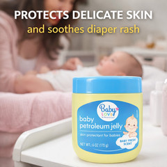 Baby Love Petroleum Jelly Baby Fresh Scent Skin Protectant 6oz – 2 Pack