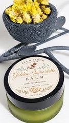 Bee & Bloom Apothecary Golden Immortelle Frankincense Balm 1 oz