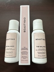 Beauty Bio The Eyelighter Concentrate 0.5oz PLUS The Balance X2 Cleansers 2oz