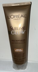 Loreal Paris Sublime Glow Daily Moisturizer Medium Skin Tones 8oz