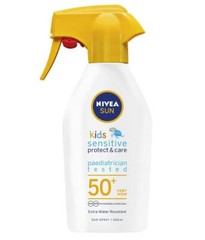 Nivea KIDS Sensitive cream with trigger spray 300ml-Made in UK FREE SHIPPING