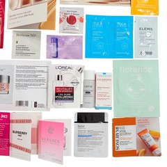 ULTA BEAUTY 26pc Sample Bag Gift Set Skincare Makeup Perfume Fragrance