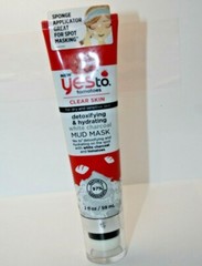Yes to tomatoes CLEAR SKIN Detoxifying & Hydrating White Charcoal Mud Mask 2 Oz