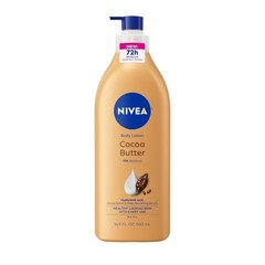 NIVEA Cocoa Butter Body Lotion for Dry Skin with Hyaluronic Acid CocoaButter16oz