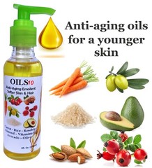 Aceite de Almendra Limpieza Profunda de Maquillaje AVOCADO ROSEHIP 10 OILS 4OZ