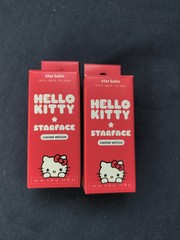 2 Hello Kitty x Starface Star Balm Hello Apple Lip Balm Limited Edition New