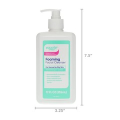 Equate Foaming Facial Cleanser, 12 fl oz