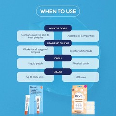 Biore Paint & Peel Liquid Pimple Patch, Invisible 0.5 Ounce (15ml), Clear