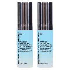 2 X PETER THOMAS ROTH WATER DRENCH HYALURONIC SERUM 0.17 OZ ~ New SAMPLE SIZE