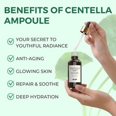 Soothing Centella Asiatica Serum: Anti-Aging Moisturizer with Ceramide NP – 50ml