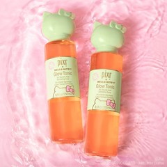 Pixi Hello Kitty Glow Tonic Exfoliating Toner 8.5 fl oz Glycolic Acid Aloe